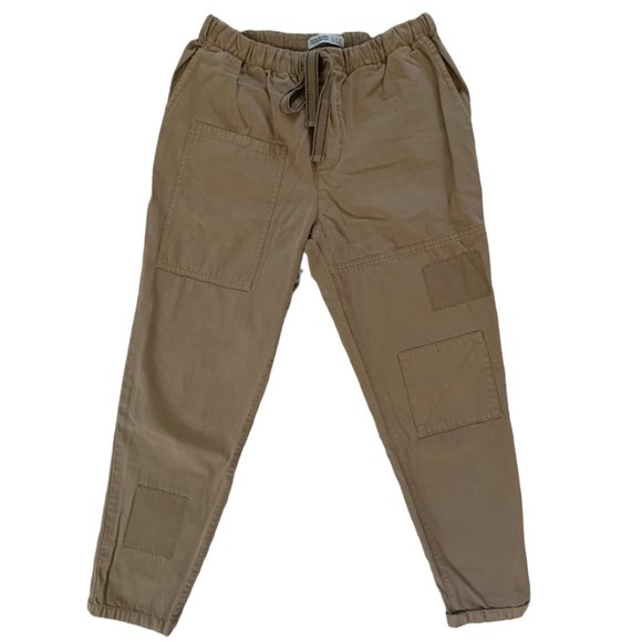 Zara 100% cotton casual pants, Caramel color, size 4 - Picture 1 of 5